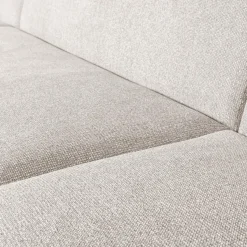 Woood Sloping u-vorm bank pearl melange New