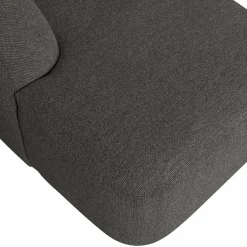 Woood Sloping u-vorm bank grijs/zwart melange Clearance