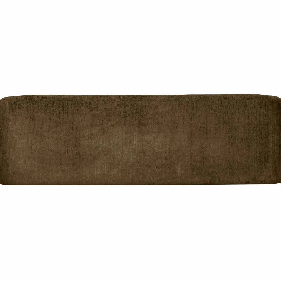 Woood Sloping 3-zits bank structure velvet brass Online