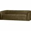 Woood Sloping 3-zits bank structure velvet bonsai Online