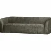 Woood Sloping 3-zits bank structure velvet frost Clearance