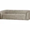 Woood Sloping 3-zits bank structure velvet wheatfield Outlet