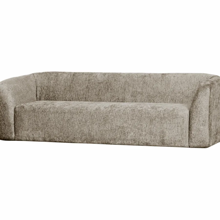 Woood Sloping 3-zits bank structure velvet wheatfield Outlet