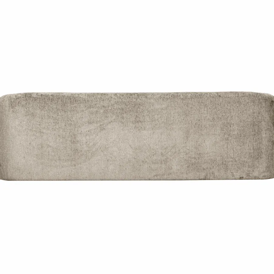 Woood Sloping 3-zits bank structure velvet wheatfield Outlet