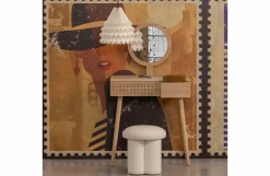 Woood Soof Haltafel / kaptafel Hout Naturel Clearance