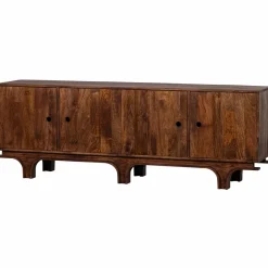 Woood Staes dressoir 4-deurs mango hout walnoot Discount