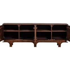 Woood Staes dressoir 4-deurs mango hout walnoot Discount