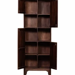 Woood STAES opbergkast mango hout walnoot Clearance