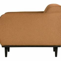 Woood Statement fauteuil met arm bouclé butter Best