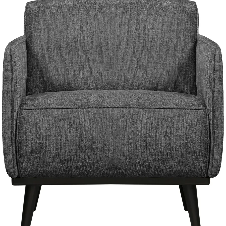Woood Statement fauteuil met arm structure velvet mountain Best