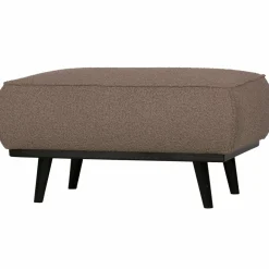 Woood Statement hocker bouclé nougat New
