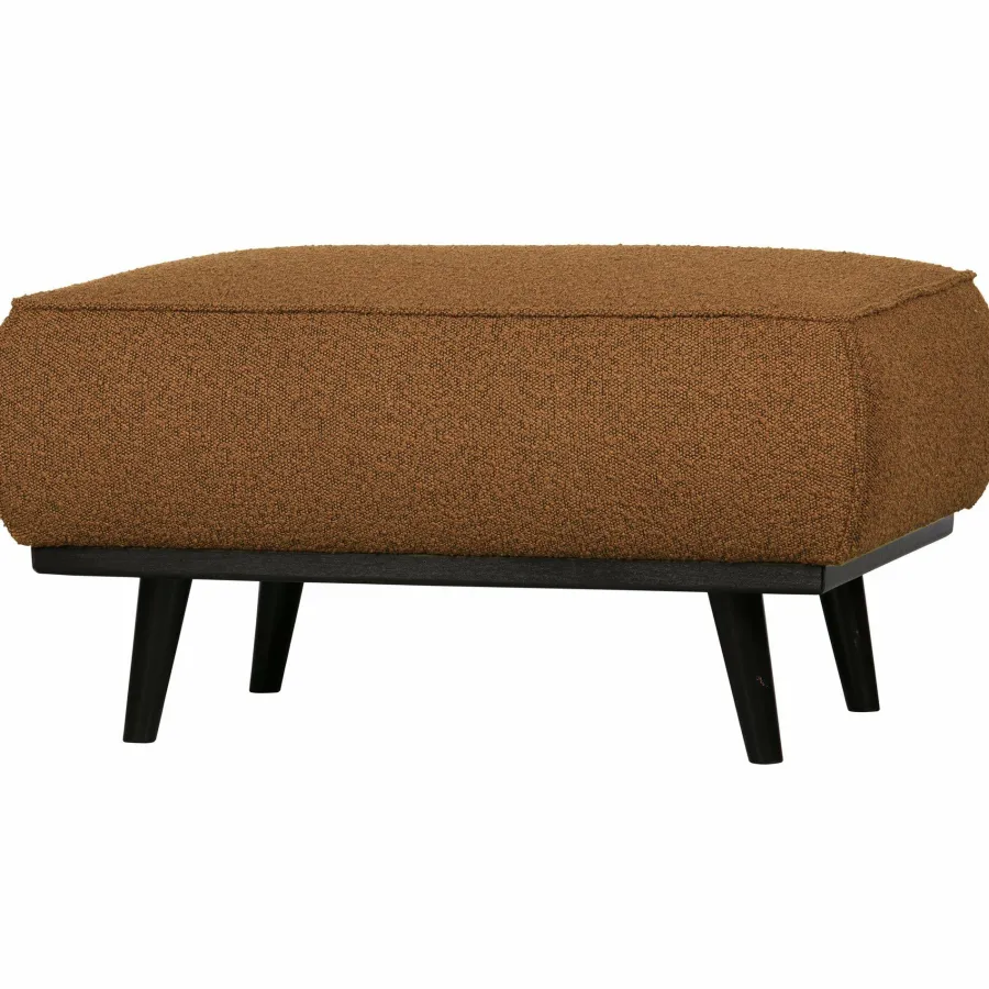 Woood Statement hocker bouclé butter Best