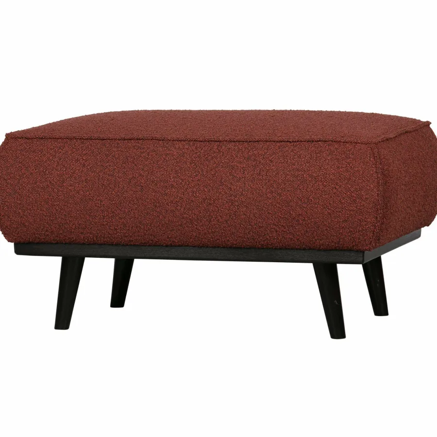 Woood Statement hocker bouclé chestnut Clearance