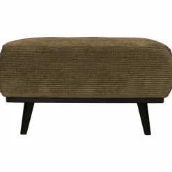 Woood Statement hocker brede platte rib rock Outlet