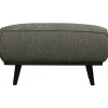 Woood Statement hocker structure velvet frost New