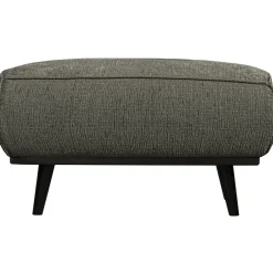 Woood Statement hocker structure velvet frost New