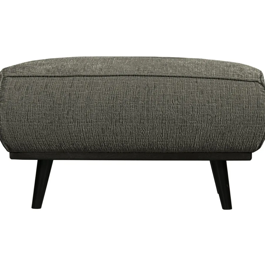 Woood Statement hocker structure velvet frost New