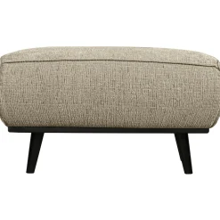 Woood Statement hocker structure velvet wheatfield Discount