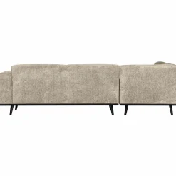 Woood Statement hoekbank links structure velvet wheatfield Outlet