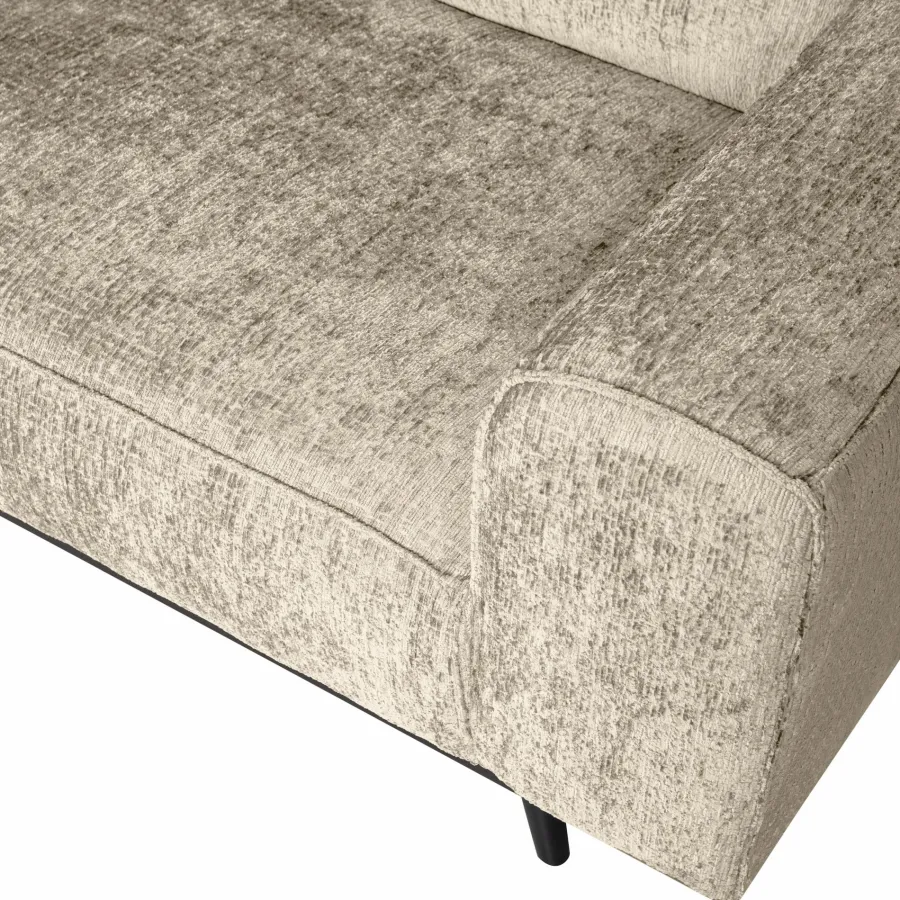 Woood Statement hoekbank links structure velvet wheatfield Outlet