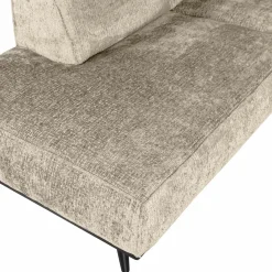 Woood Statement hoekbank links structure velvet wheatfield Outlet