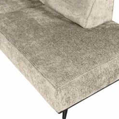 Woood Statement hoekbank rechts structure velvet wheatfield Best
