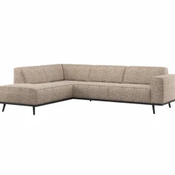 Woood Statement Hoekbank Links Lichtbruin Melange Online
