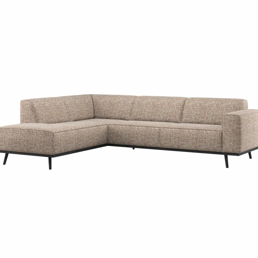 Woood Statement Hoekbank Links Lichtbruin Melange Online