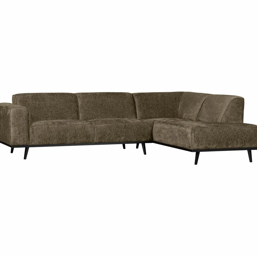 Woood Statement hoekbank rechts structure velvet bonsai Best