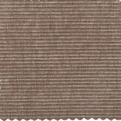 Woood Statement hoekbank rechts platte brede rib clay