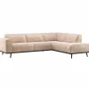 Woood Statement Hoekbank Rechts Chenille Velvet Naturel Online
