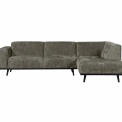 Woood Statement hoekbank rechts structure velvet frost Discount