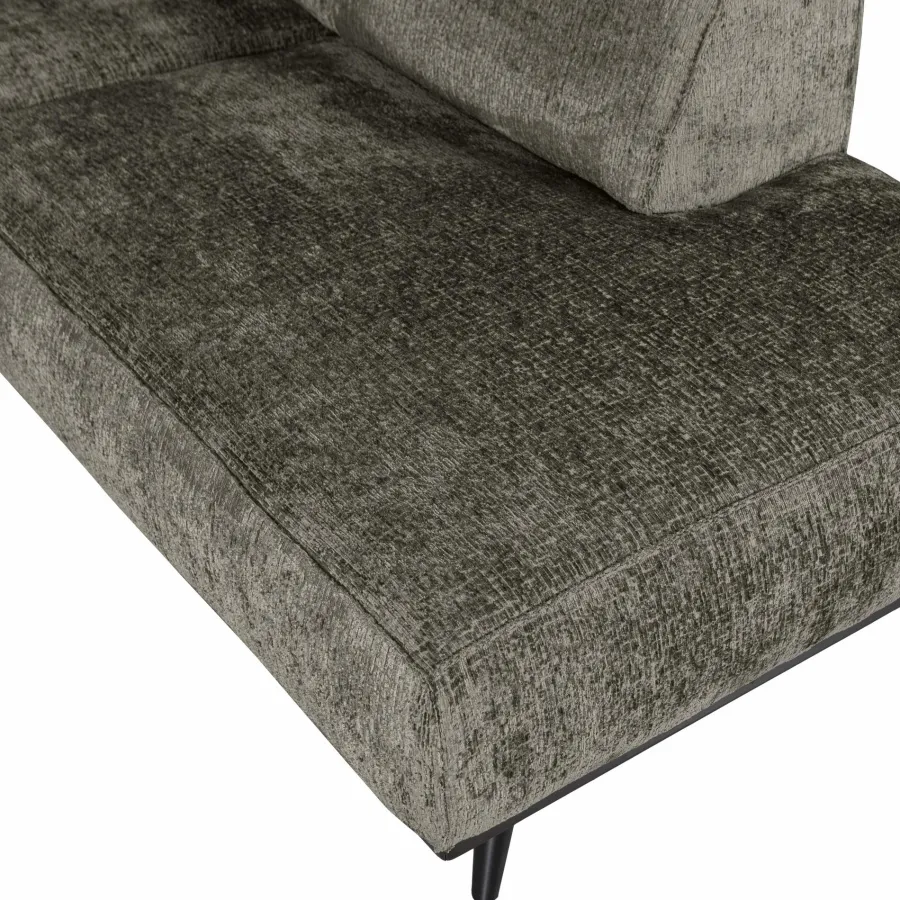Woood Statement hoekbank rechts structure velvet frost Discount