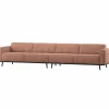 Woood Statement Xl 4-Zits Bank 372 Cm Terra Melange Outlet