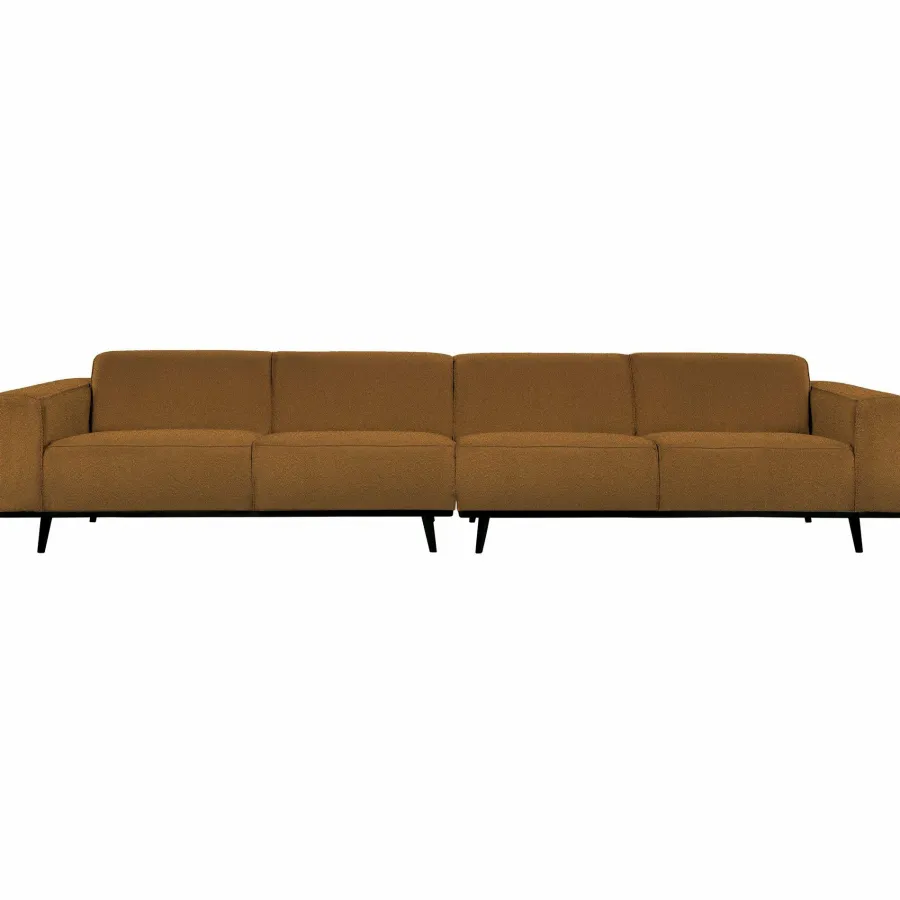 Woood Statement xl 4-zits bank 372 cm bouclé butter Discount