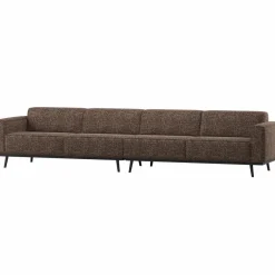Woood Statement Xl 4-Zits Bank 372 Cm Bruin Melange Outlet