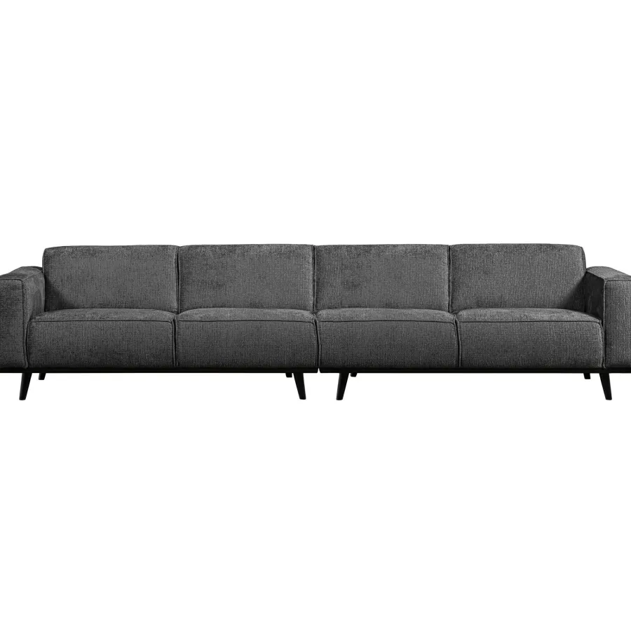 Woood Statement xl 4-zits bank 372 cm structure velvet mountain Sale