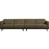 Woood Statement xl 4-zits bank 372 cm structure velvet bonsai Discount