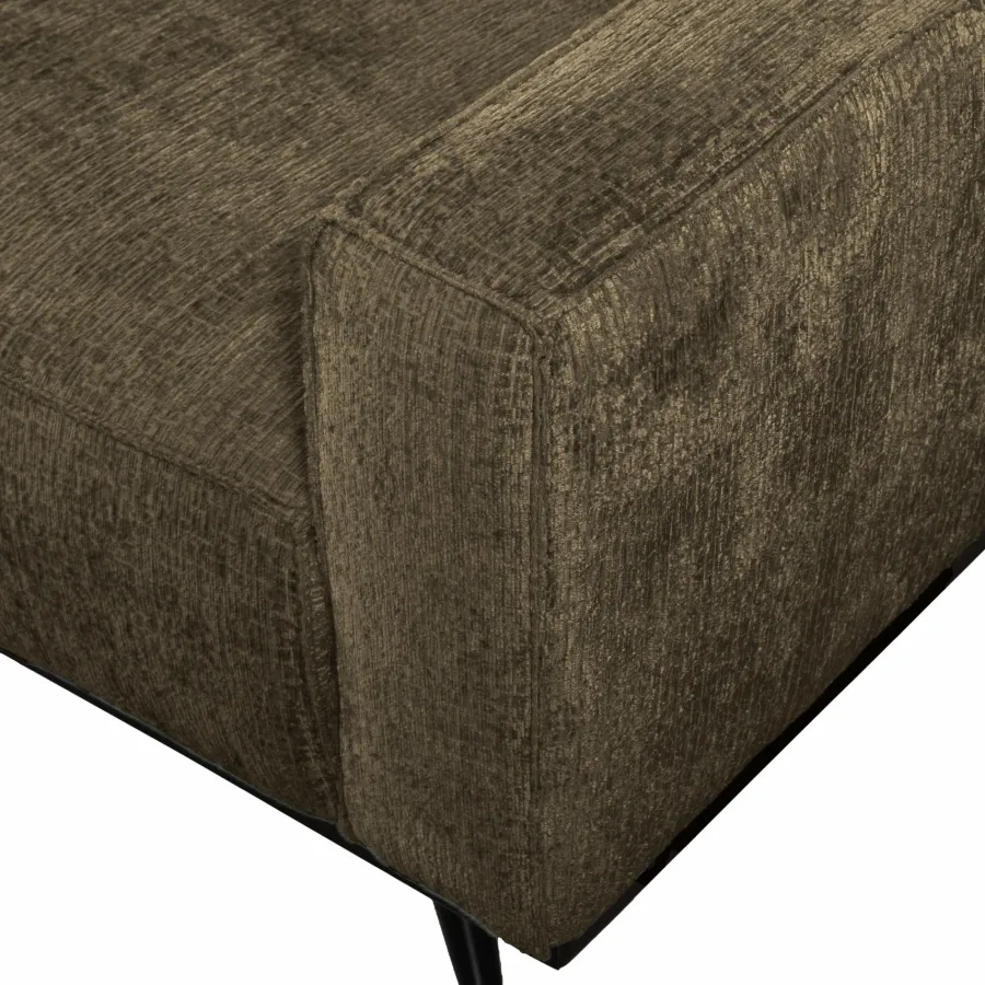 Woood Statement 3-zits bank 230 cm structure velvet bonsai Hot