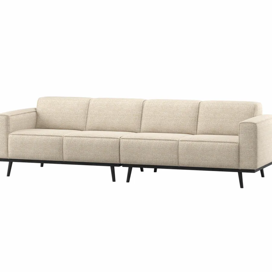 Woood Statement 4-Zits Bank 280 Cm Beige Melange Clearance