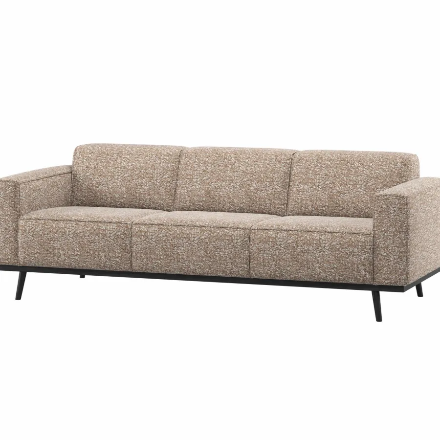 Woood Statement 3-Zits Bank 230 Cm Lichtbruin Melange Online