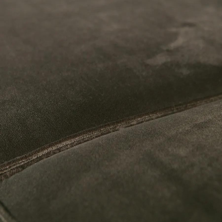 Woood Statement 4-zits bank 280 cm fluweel warm groen