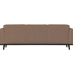 Woood Statement 3-zits bank 230 cm bouclé nougat
