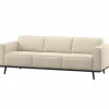 Woood Statement 3-Zits Bank 230 Cm Beige Melange New
