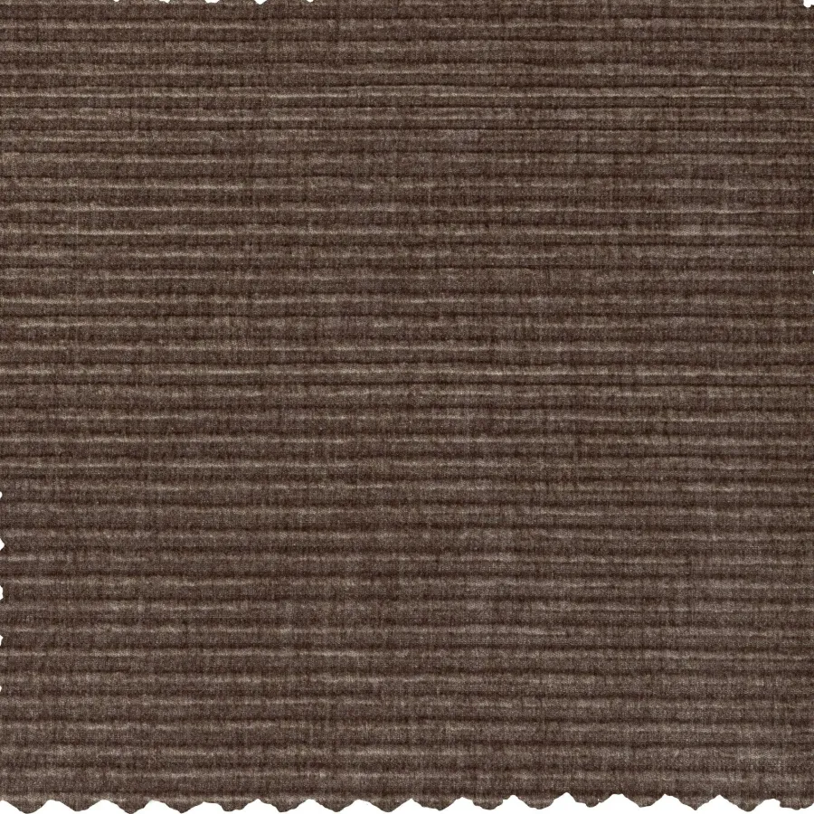 Woood Statement 3-zits bank 230 cm brede platte rib taupe Hot