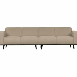 Woood Statement 4-zits bank 280 cm bouclé beige Online