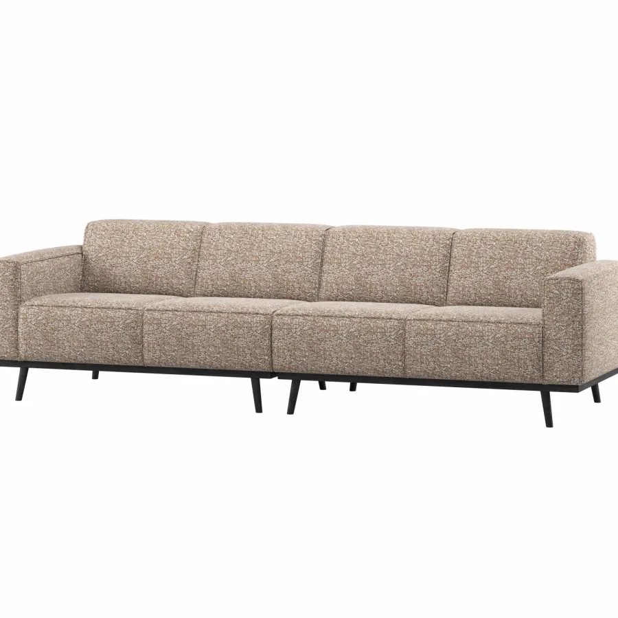 Woood Statement 4-Zits Bank 280 Cm Lichtbruin Melange Best
