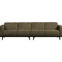 Woood Statement 4-zits bank 280 cm structure velvet bonsai Online