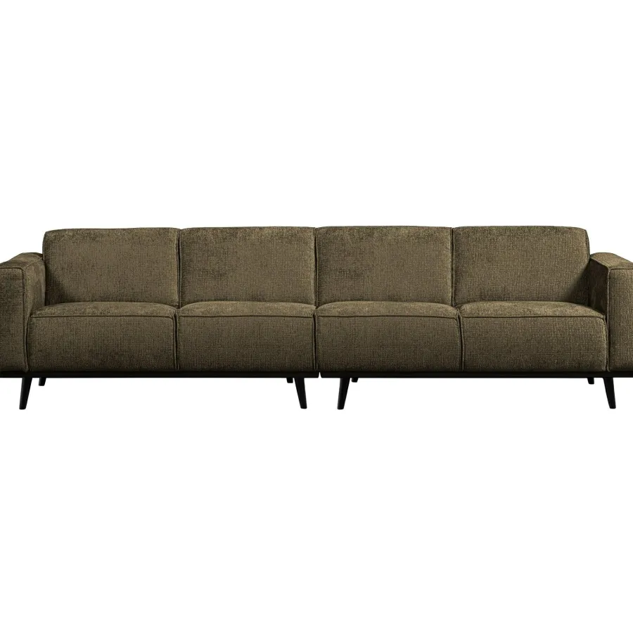 Woood Statement 4-zits bank 280 cm structure velvet bonsai Online