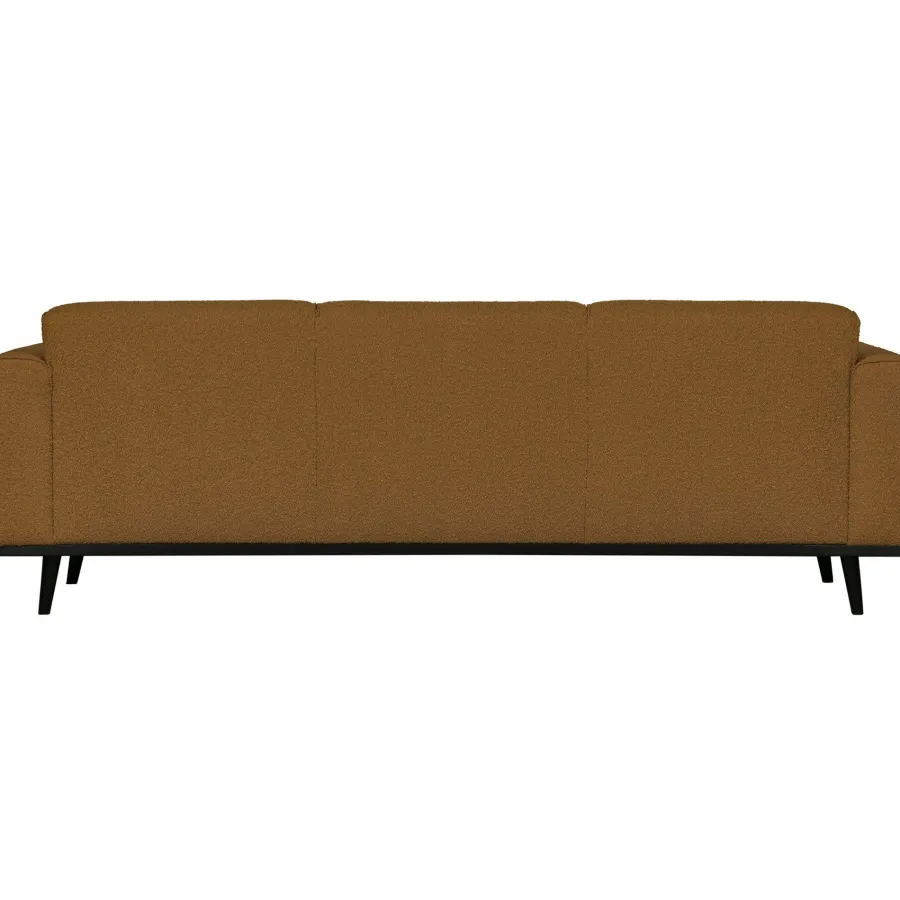Woood Statement 3-zits bank 230 cm bouclé butter New